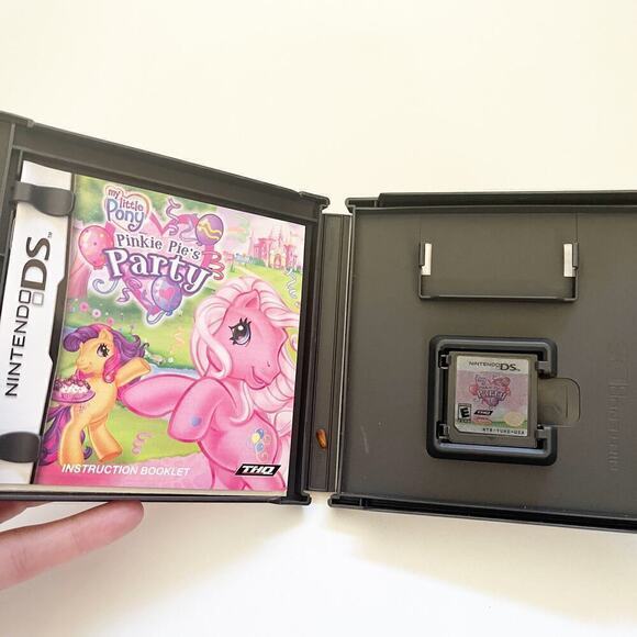 My Little Pony Pinkie Pie's Party Nintendo DS 2008 Complete with Original Manual - Picture 3 of 3
